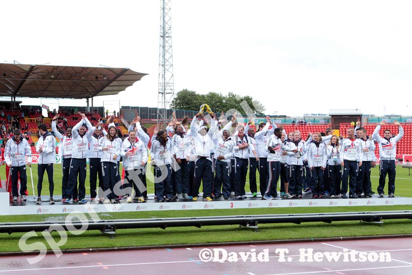 Great Britain finished in 3rd place in the European Athletics Team Championships.